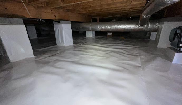 Crawl space encapsulation