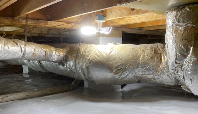 HVAC ductwork replacement