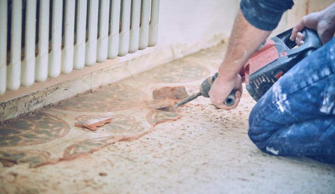Professional flooring service