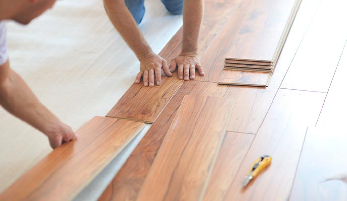 Laminate flooring renovation