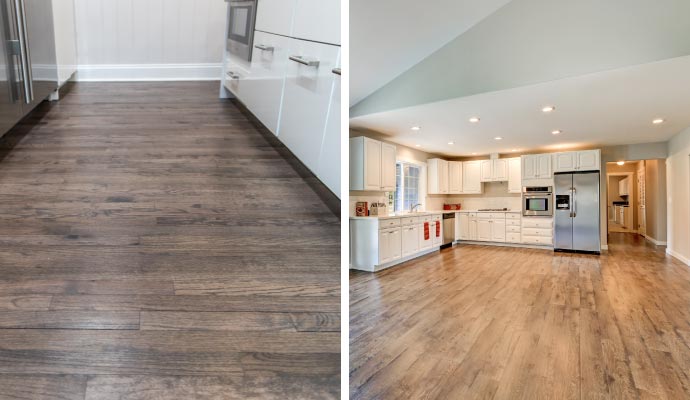 LVP and laminate flooring
