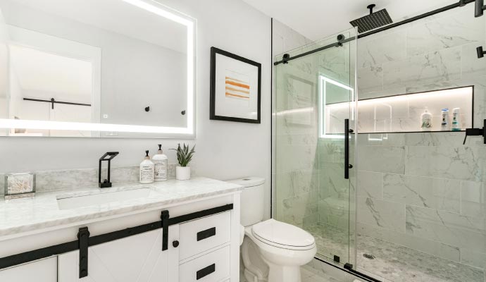 Modern bathroom