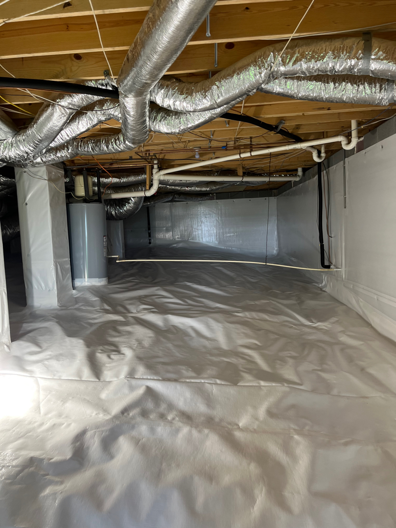 Crawlspace Humidity & Fungal Remediation with Full Encapsulation