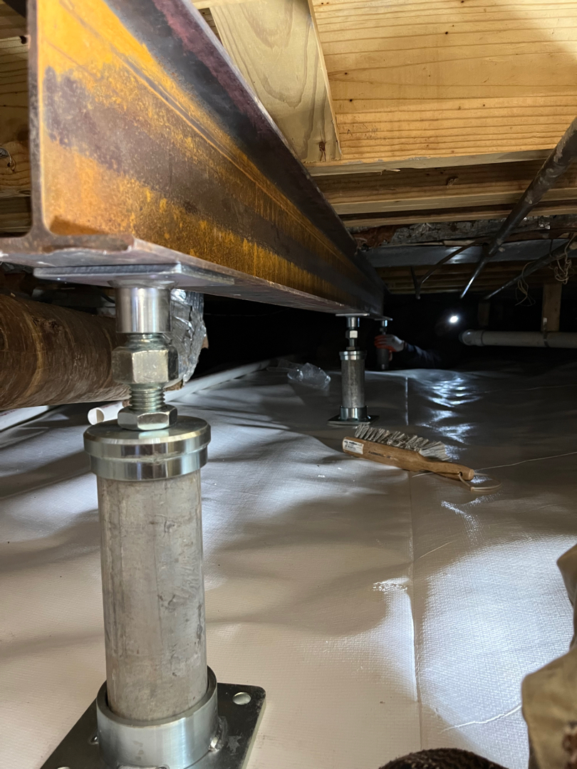 Crawlspace Transformation and Floor Support