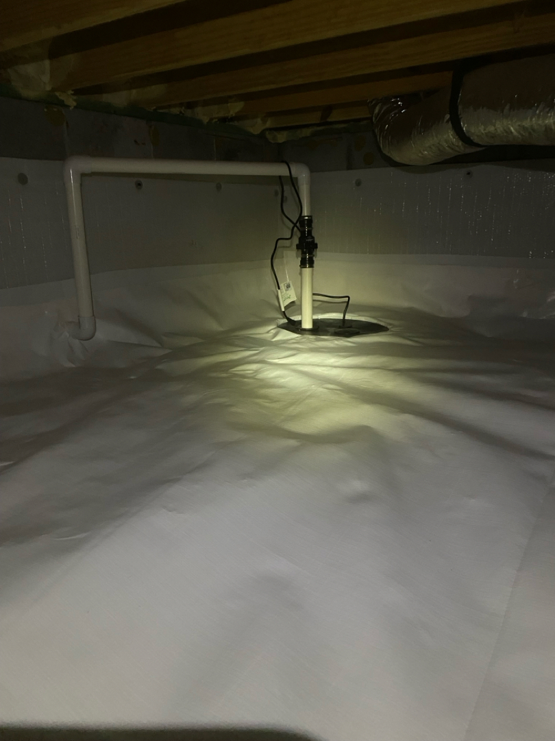 Crawlspace Repair Makeover