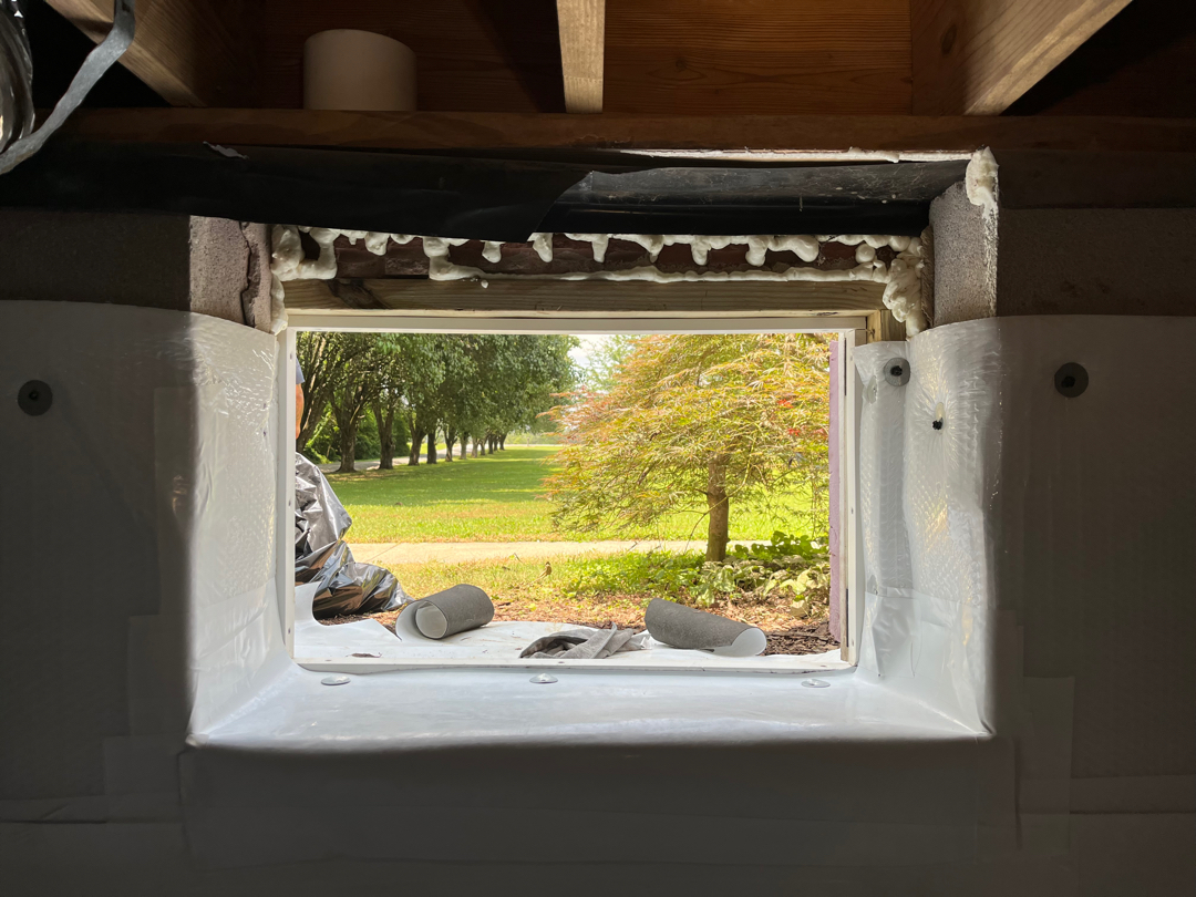 custom-built PVC crawlspace door Owens Cross Roads AL Heartstrong