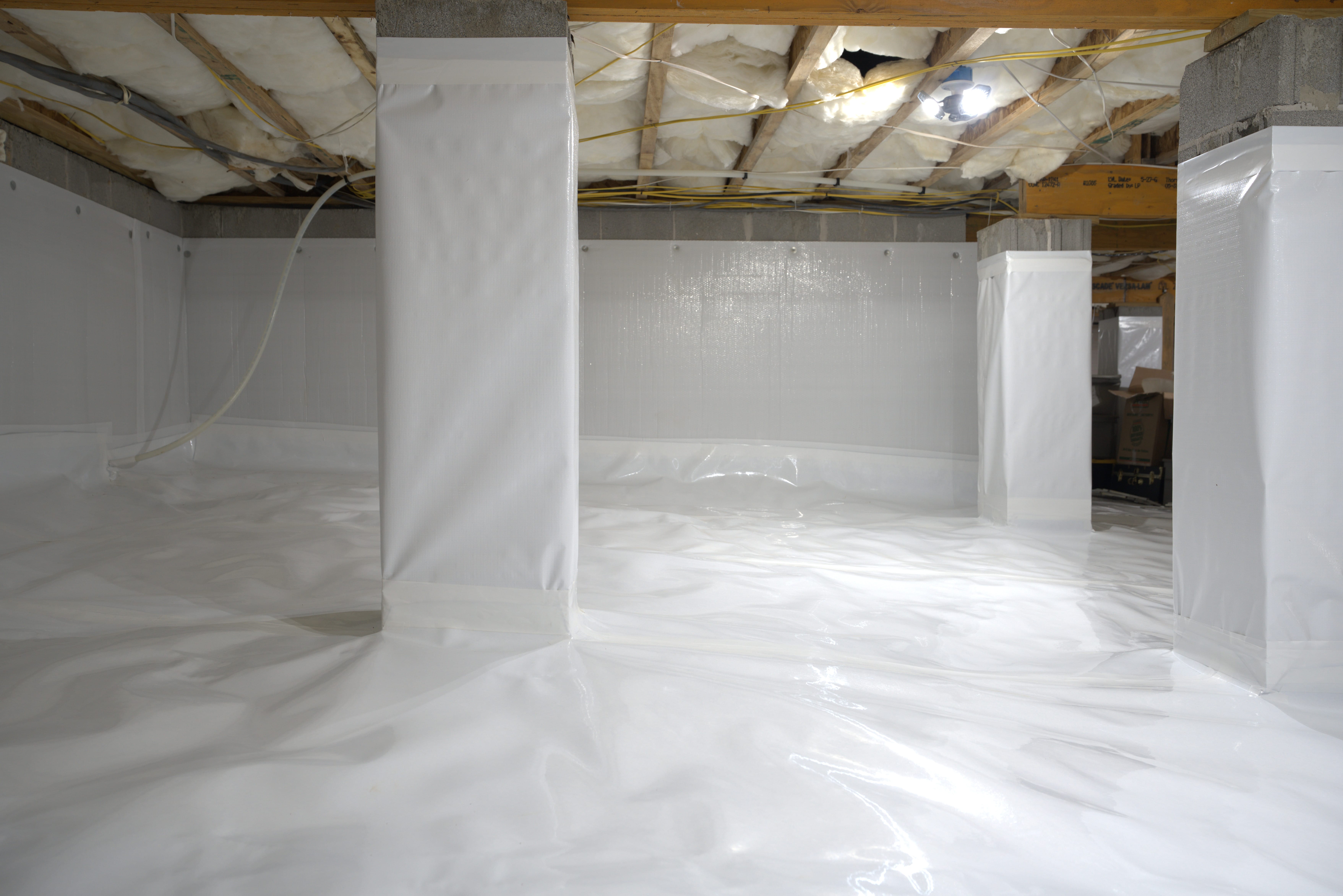Crawlspace Storage Conversion