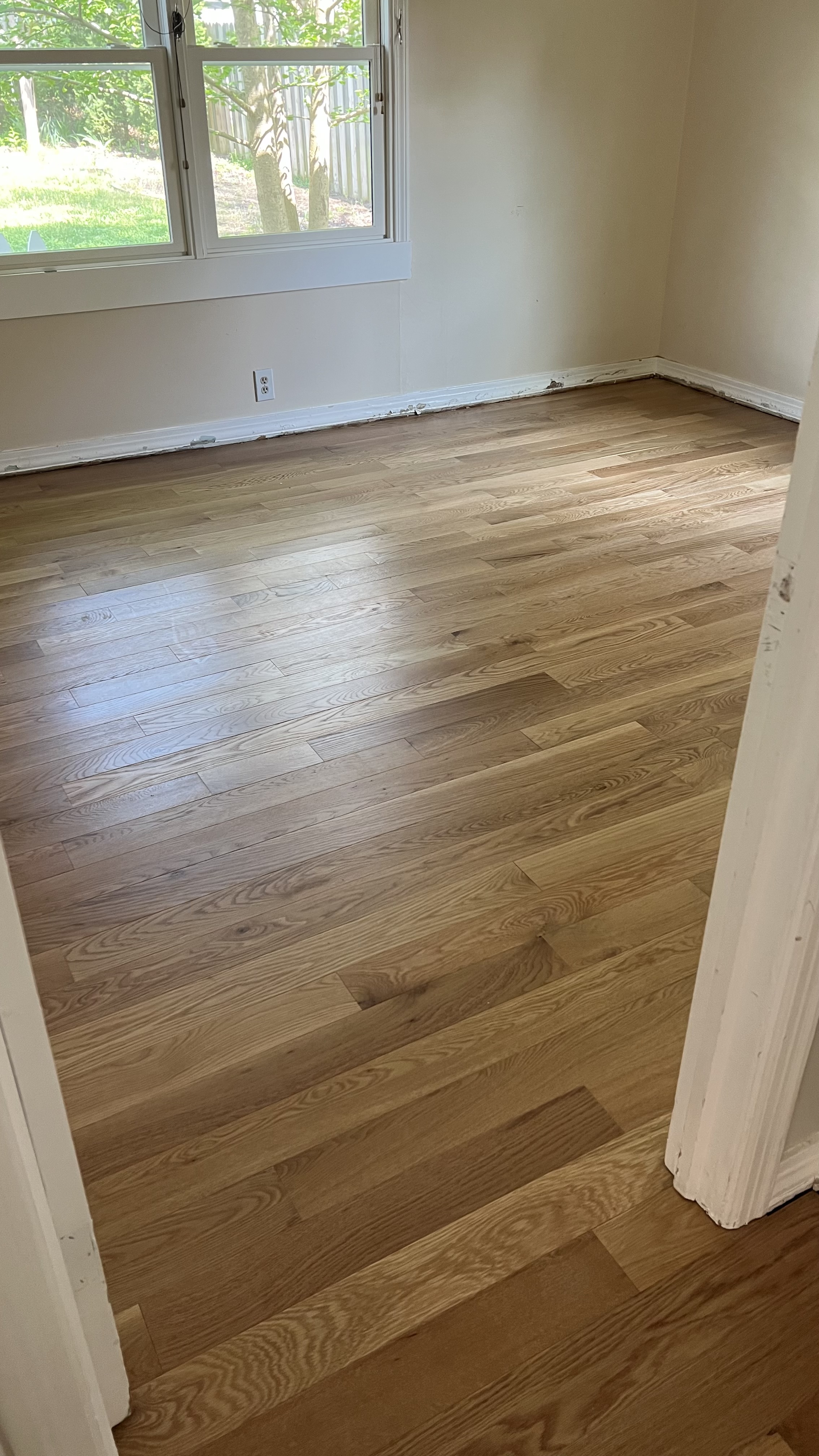 Hardwood Floor Makeover