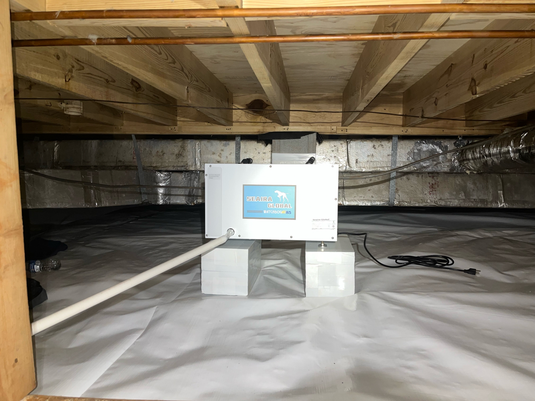 Moisture in your Crawlspace? Here's how we Solve it