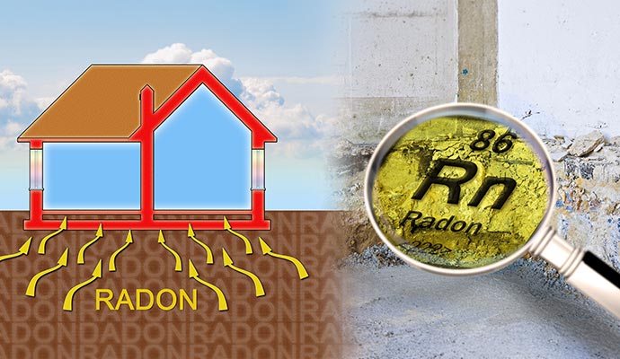 Radon Home Diagram