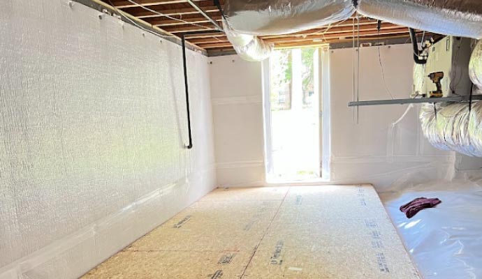 Interior renovation