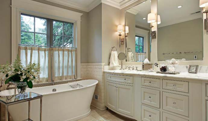 Remodeled bathroom